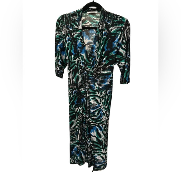 T Tahari Elegant Women's midi dress size L - Picture 4 of 11